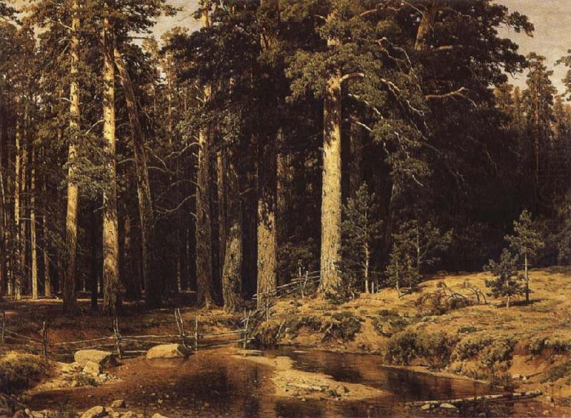 Ivan Shishkin Mast-Tree Grove china oil painting image